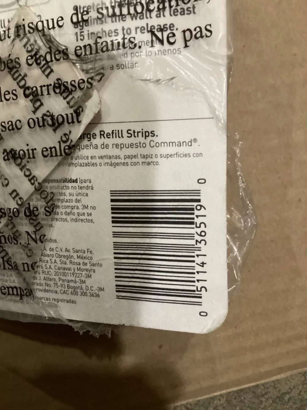 3M Command Large Plastic Hook 3.375 in